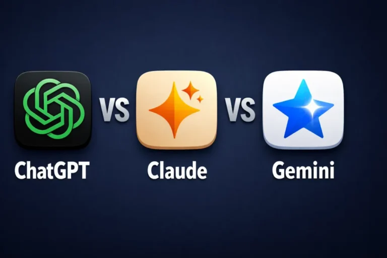 ChatGPT vs Gemini vs Claude 2026: Which AI Is Best for You? ChatGPT vs Gemini vs Claude 2026