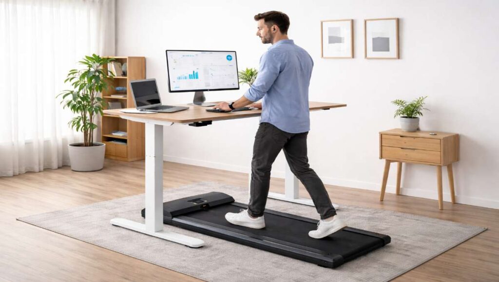 Walking Pad Desk Setup: The Work-From-Home Fitness Trend of 2026 walking pad desk setup